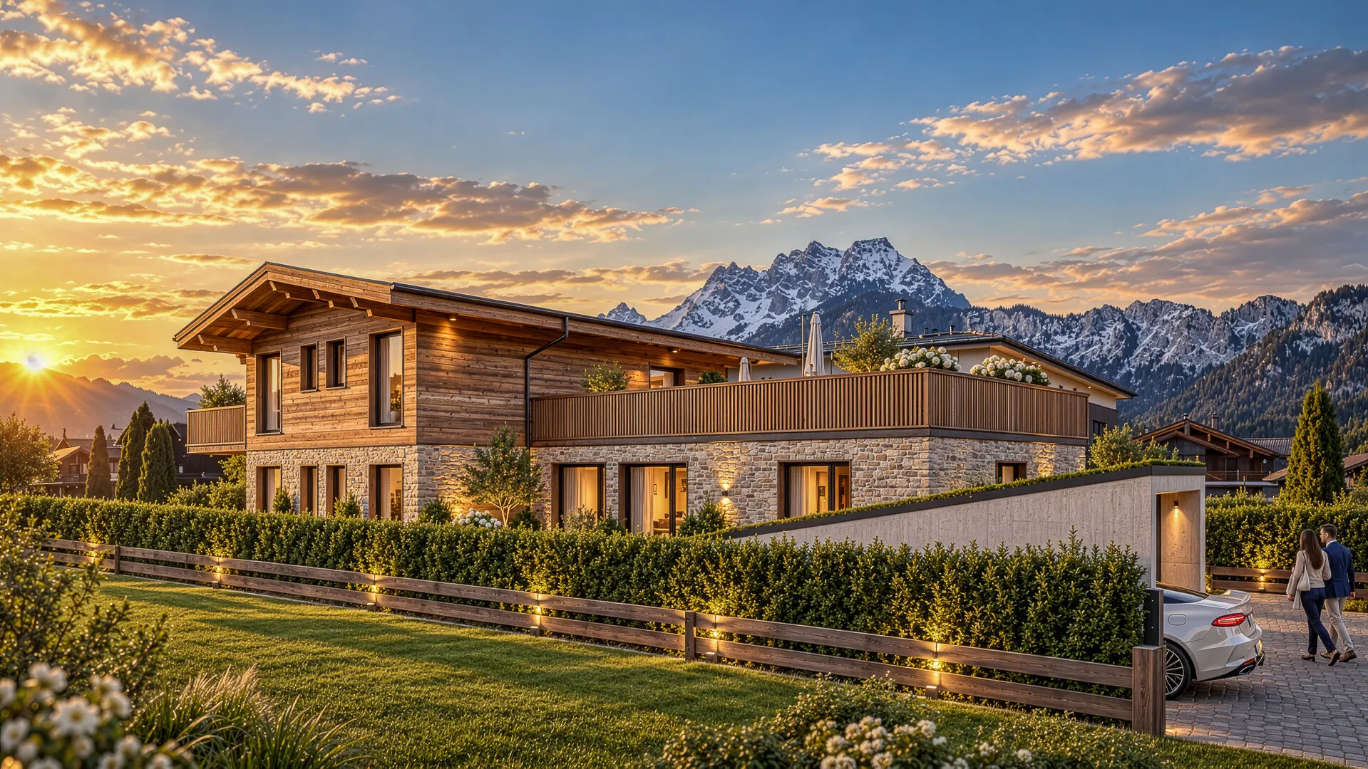 KITZIMMO-Grundstück mit Baugenehmigung für eine Luxusvilla - Immobilien St. Johann.-5-2