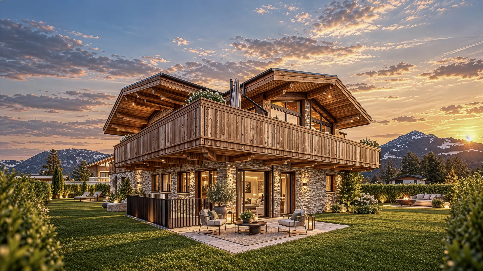 KITZIMMO-Grundstück mit Baugenehmigung für eine Luxusvilla - Immobilien St. Johann.-5