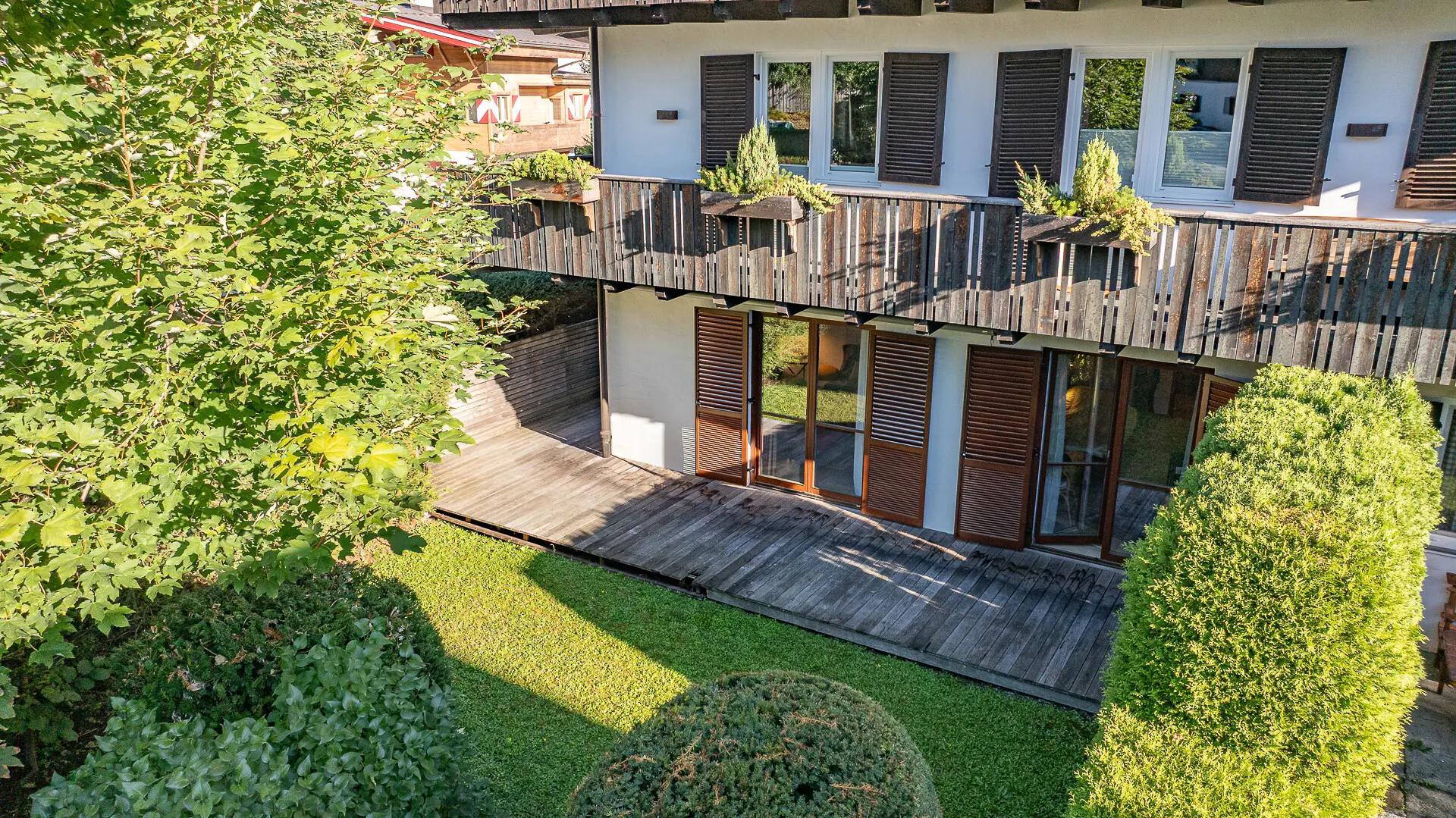 KITZIMMO-Gartenwohnung mit Freizeitwohnsitz in zentraler Ruhelage kaufen - Immobilien Kitzbühel.