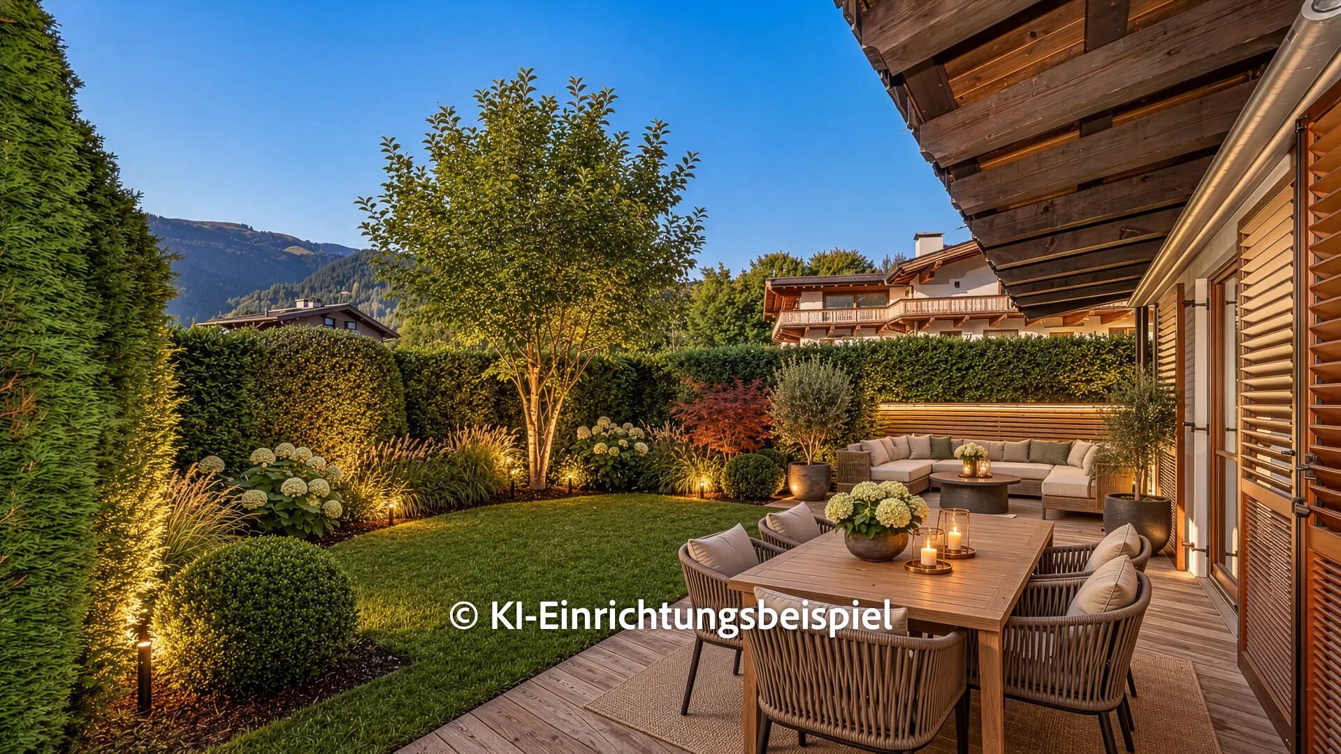 KITZIMMO-Gartenwohnung mit Freizeitwohnsitz in zentraler Ruhelage kaufen - Immobilien Kitzbühel.