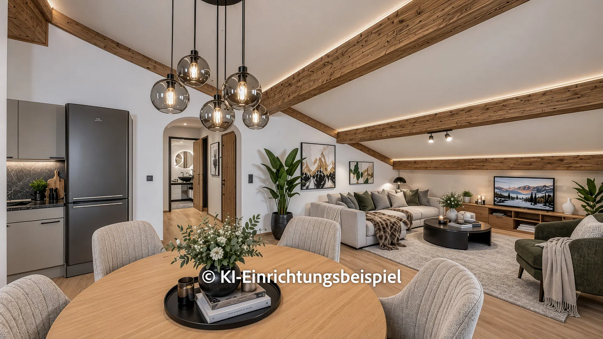 KITZIMMO-Dachgeschosswohnung mit Bergblick kaufen - Immobilien Kitzbühel.