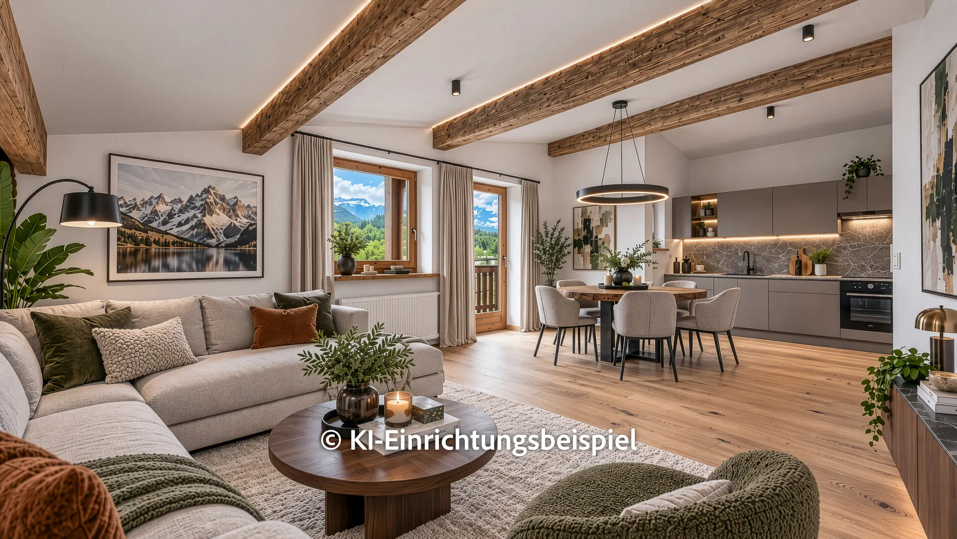 KITZIMMO-Dachgeschosswohnung mit Bergblick kaufen - Immobilien Kitzbühel.-2