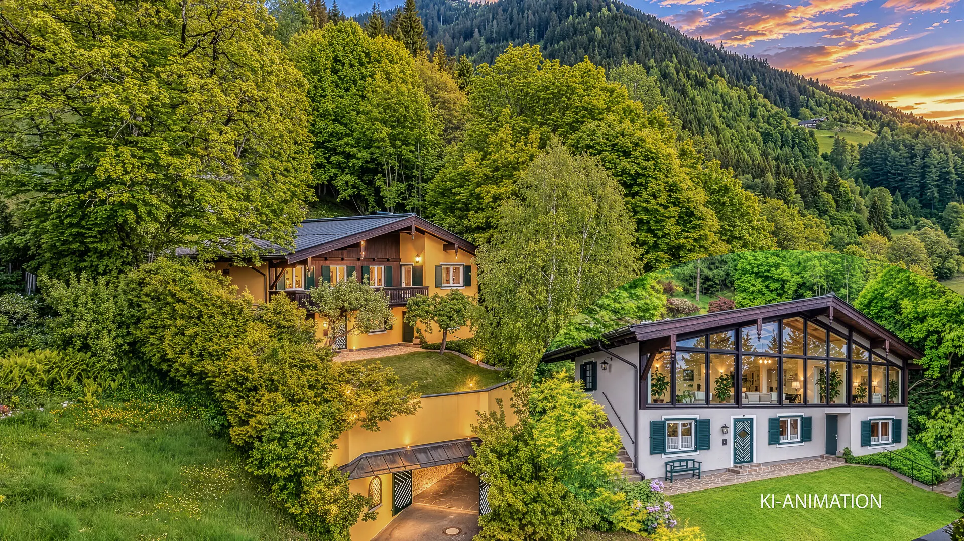 KITZIMMO-Landhaus mit Panoramablick und 1.883 m² Grundstück kaufen - Immobilien Zell am See.-25