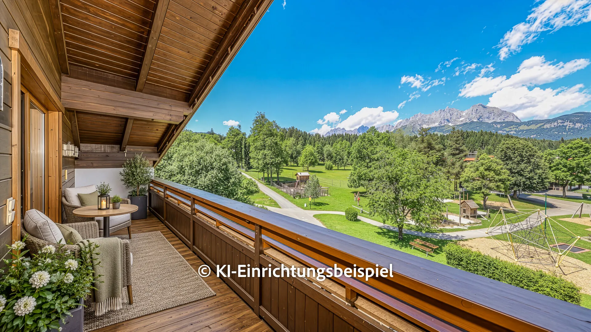 KITZIMMO-Dachgeschosswohnung in Ruhelage mit Kaiserblick kaufen - Immobilien Oberndorf.-8