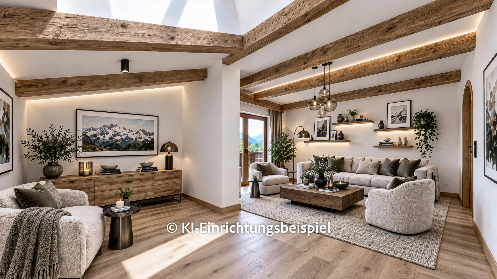 KITZIMMO-Dachgeschosswohnung in Ruhelage mit Kaiserblick kaufen - Immobilien Oberndorf.-2