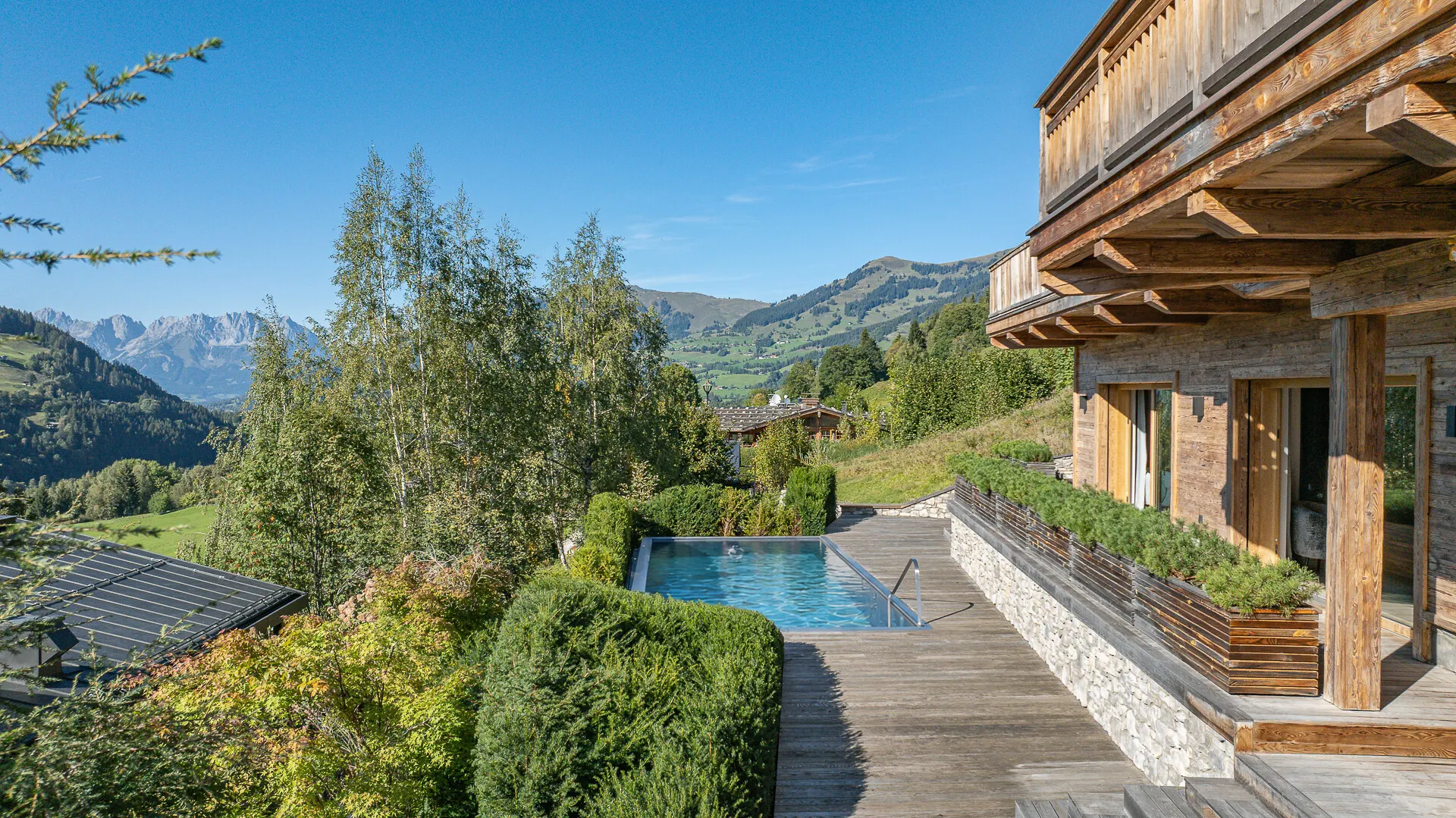 KITZIMMO-Summit View – High-End-Chalet mit endlosem Weitblick - Immobilien Jochberg.