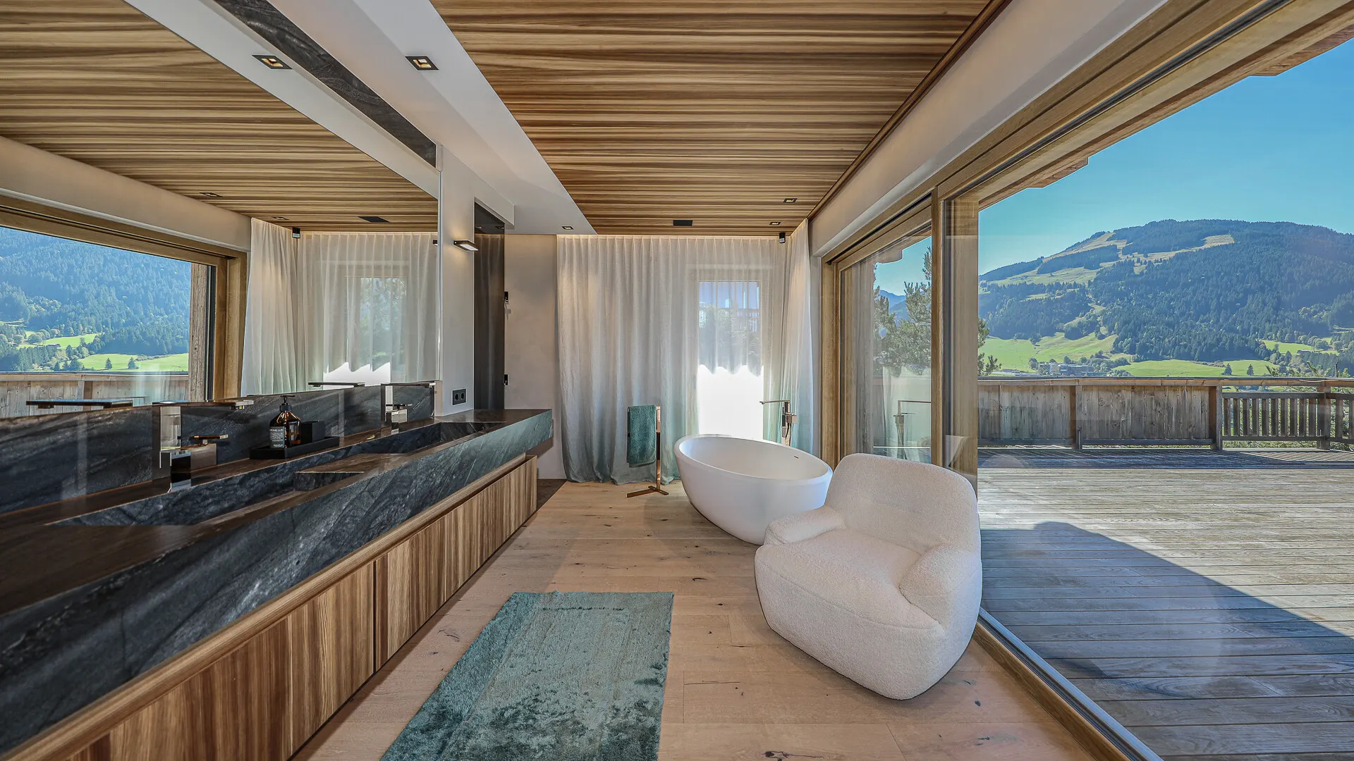 KITZIMMO-Summit View – High-End-Chalet mit endlosem Weitblick - Immobilien Jochberg.