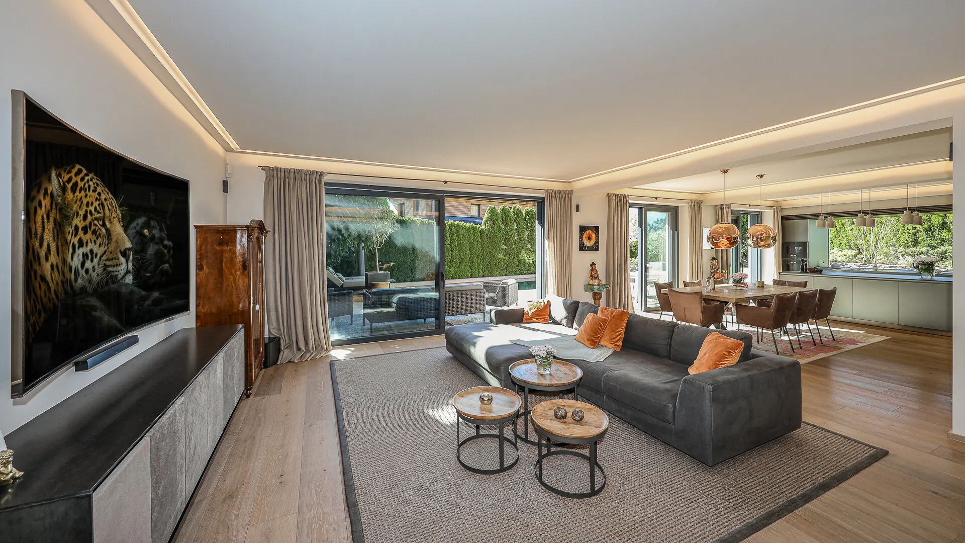 KITZIMMO-Prime Living – Exklusive Villa mit Pool & Panoramablick in Toplage - Immobilien Kitzbühel.