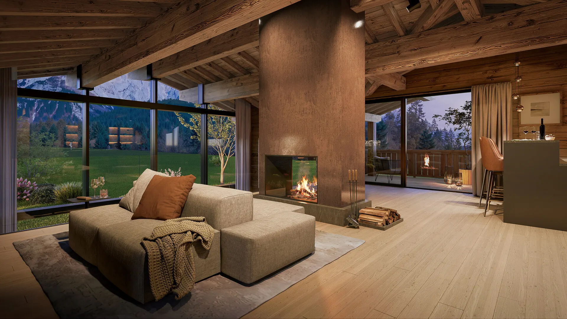 KITZIMMO-Luxus-Neubauchalet mit touristischer Widmung - Immobilien Going.
