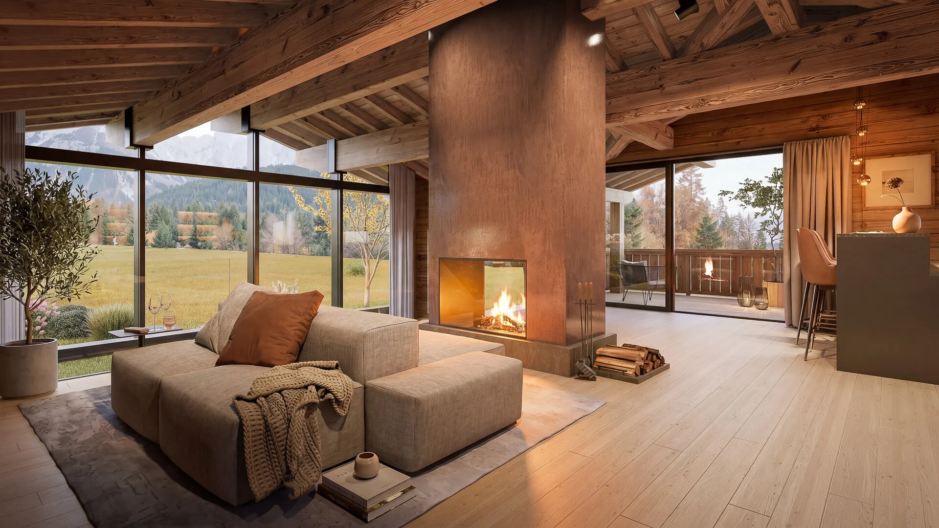 KITZIMMO-Luxus-Neubauchalet mit touristischer Widmung - Immobilien Going.
