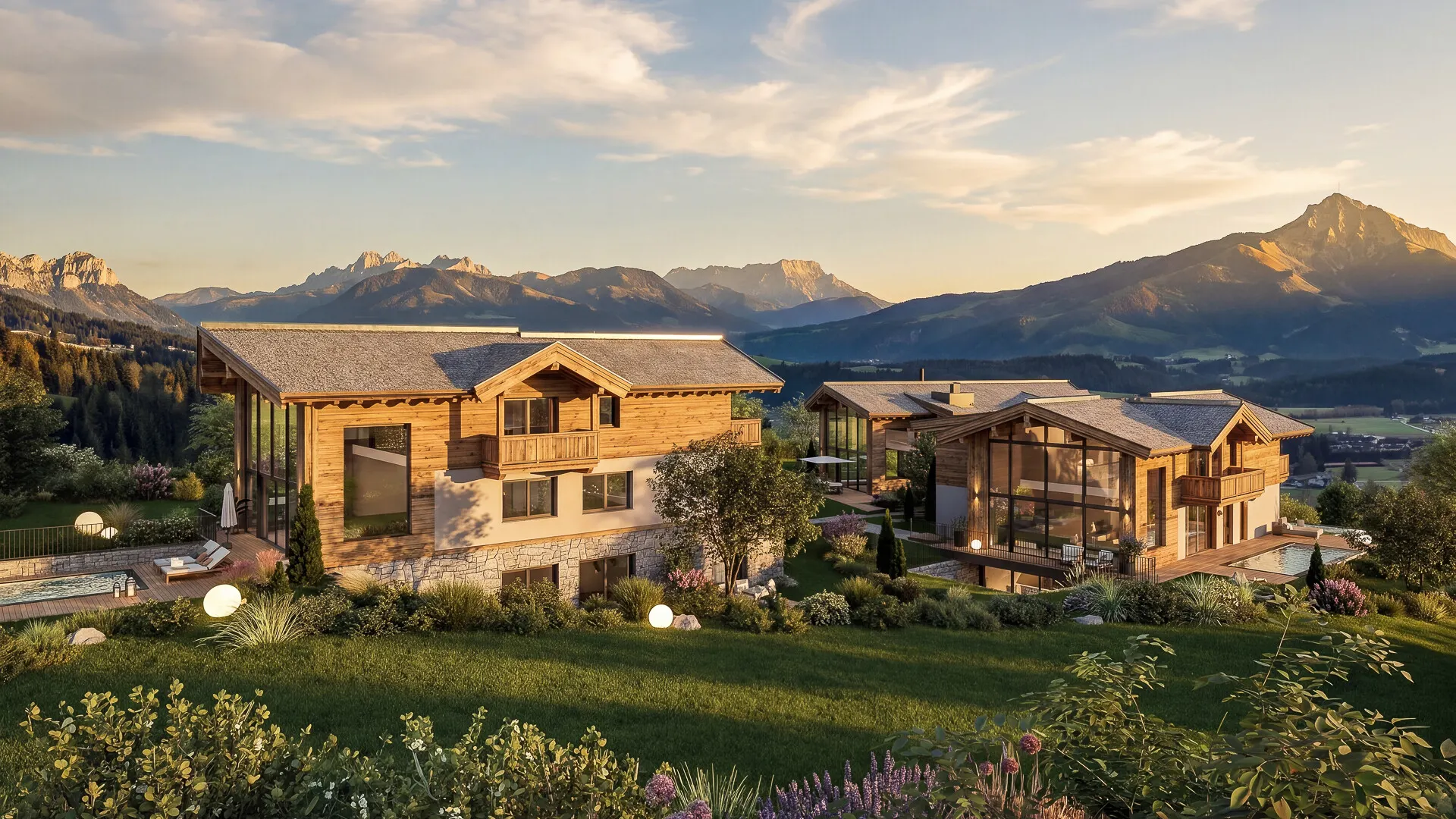 KITZIMMO-Luxus-Neubauchalet mit touristischer Widmung - Immobilien Going.