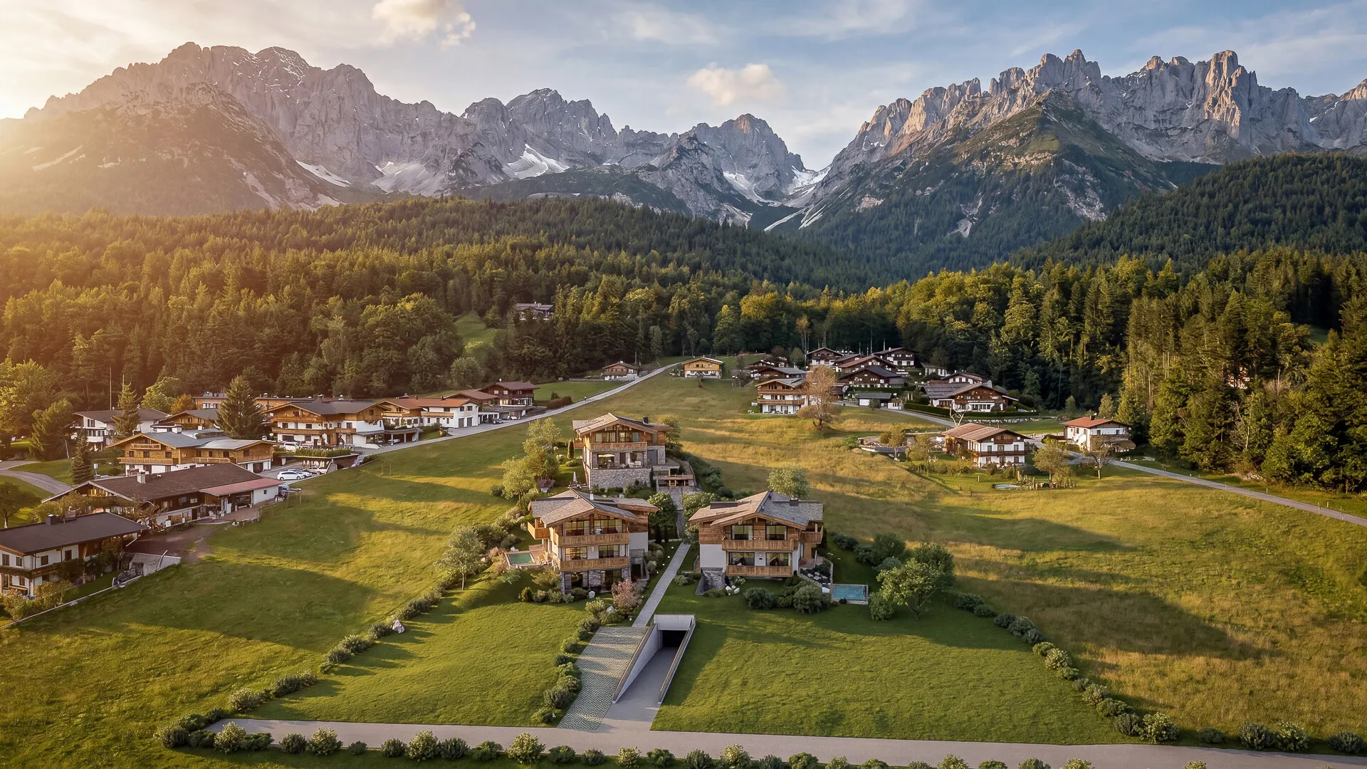 KITZIMMO-Luxus-Neubauchalet mit touristischer Widmung - Immobilien Going.