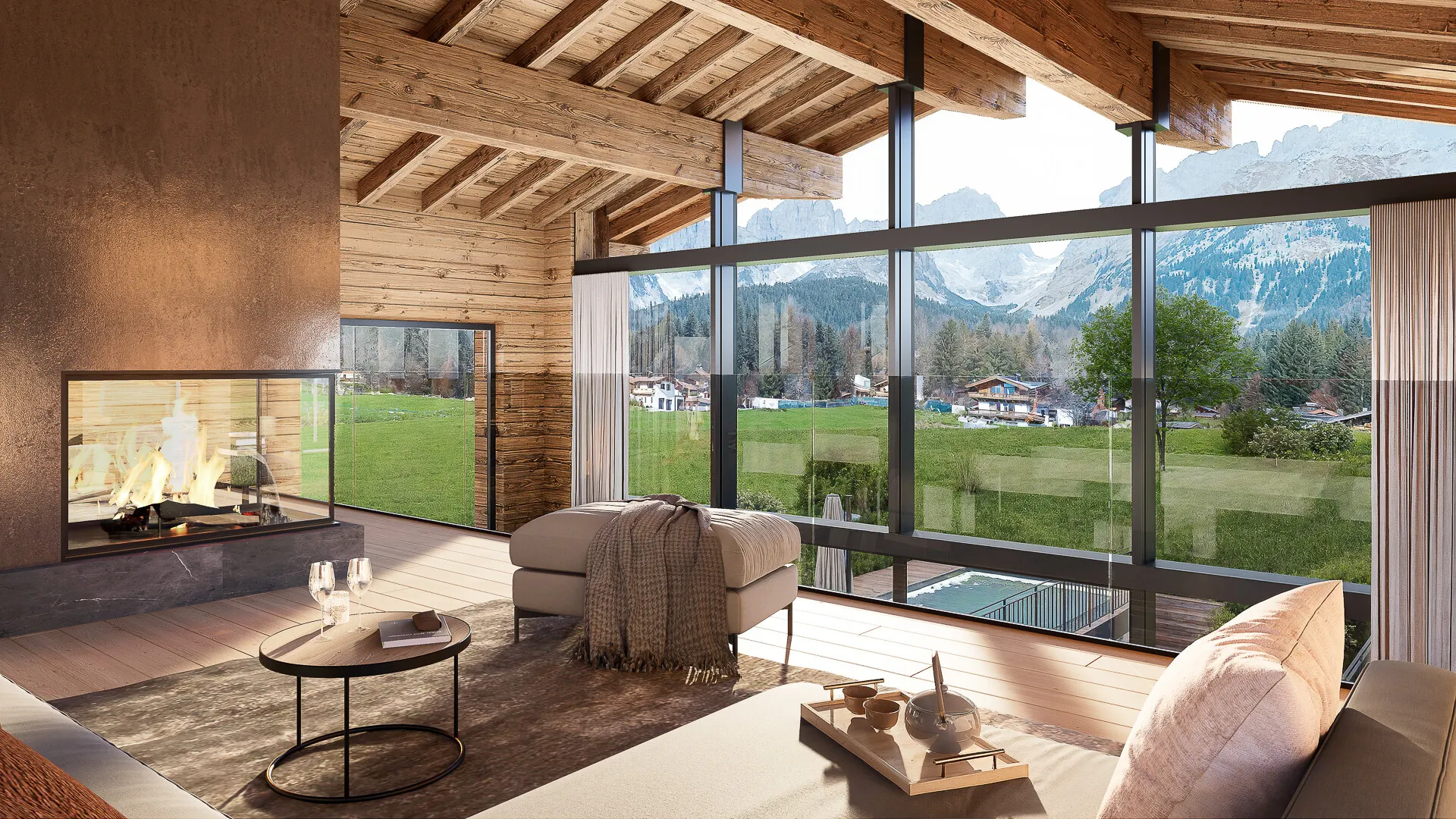 KITZIMMO-Luxus-Neubauchalet mit touristischer Widmung - Immobilien Going.