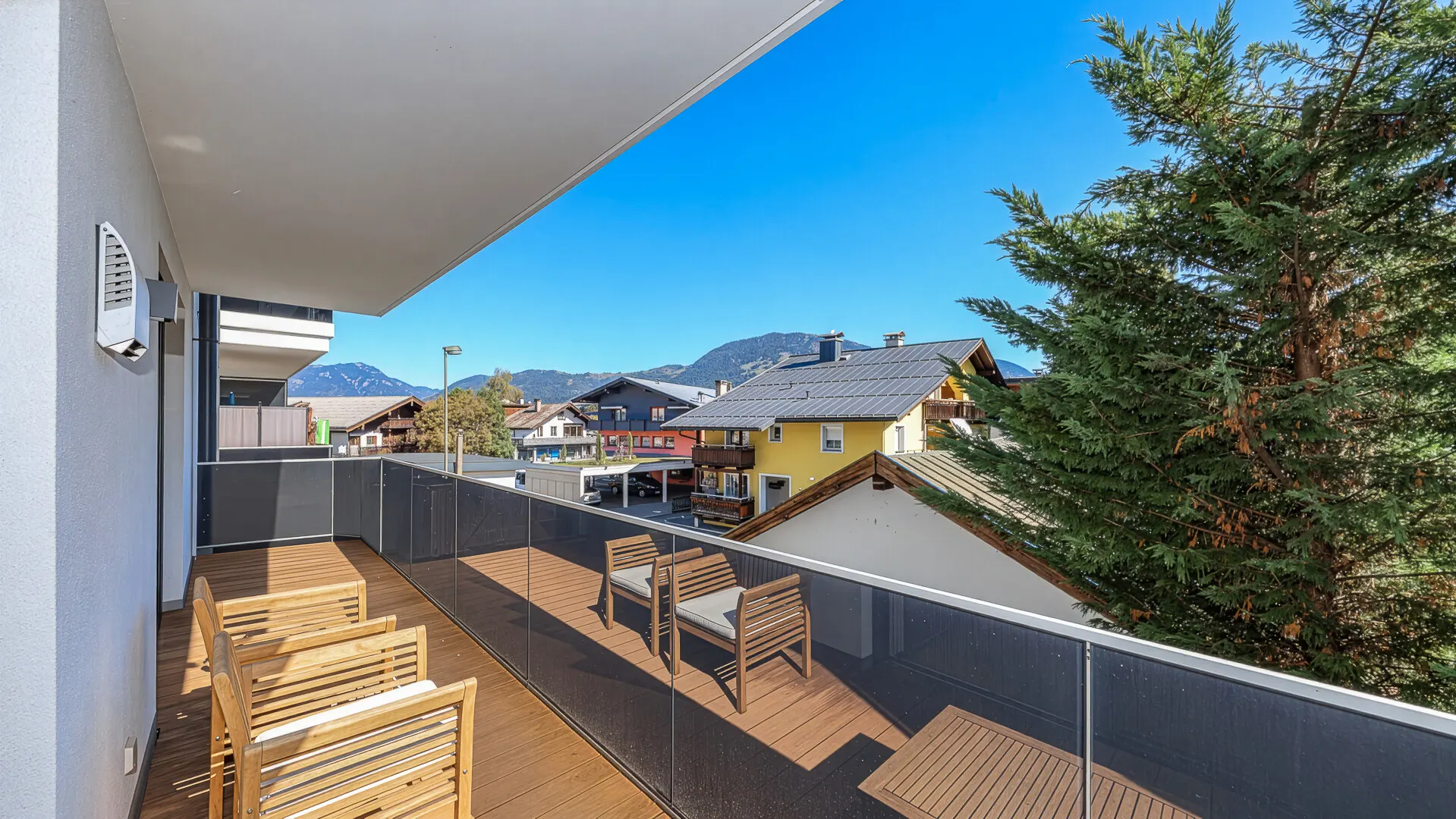 KITZIMMO-Neubauwohnung mit schönem Ausblick in zentrumsnaher Lage - Immobilien St. Johann.