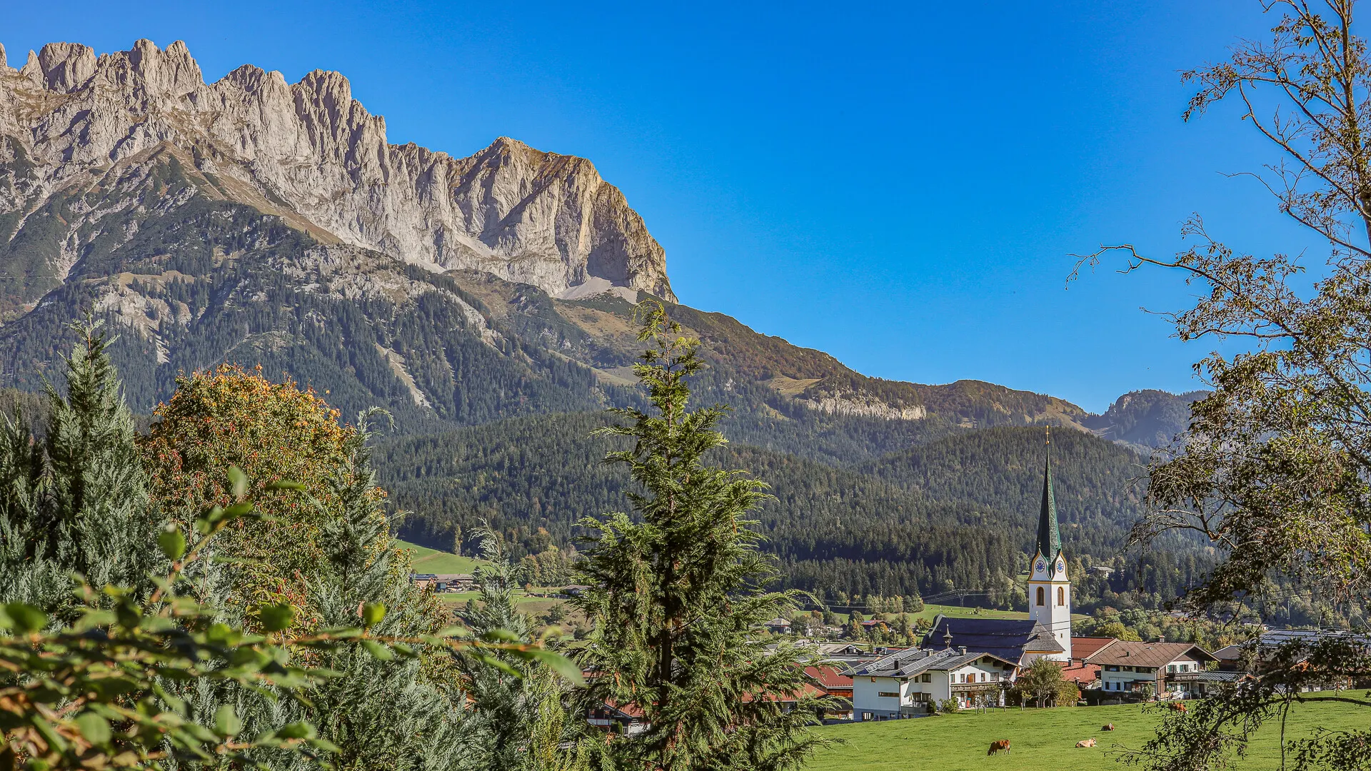 KITZIMMO-Exklusives Ski in / Ski out Chalet mit Kaiserblick - Immobilien Ellmau.