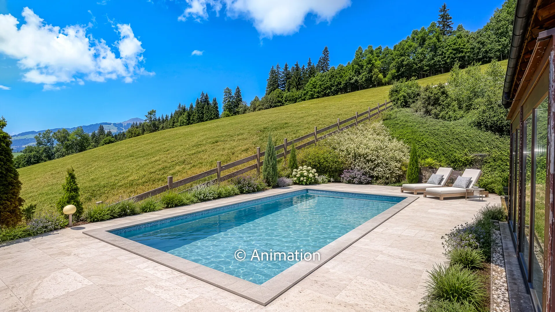 KITZIMMO-Landhaus mit Weitblick in sonniger Ruhelage - Immobilien Kirchberg kaufen.
