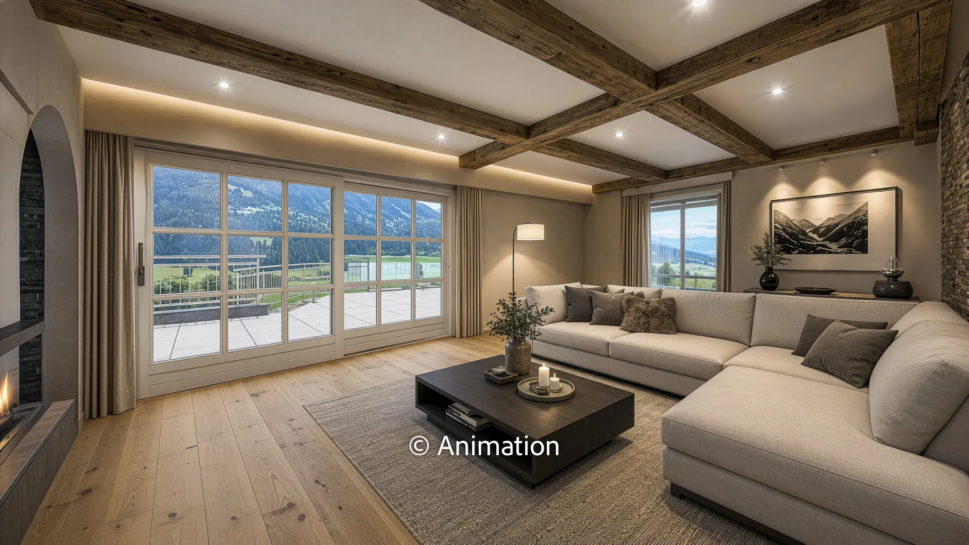 KITZIMMO-Landhaus mit Weitblick in sonniger Ruhelage - Immobilien Kirchberg kaufen.