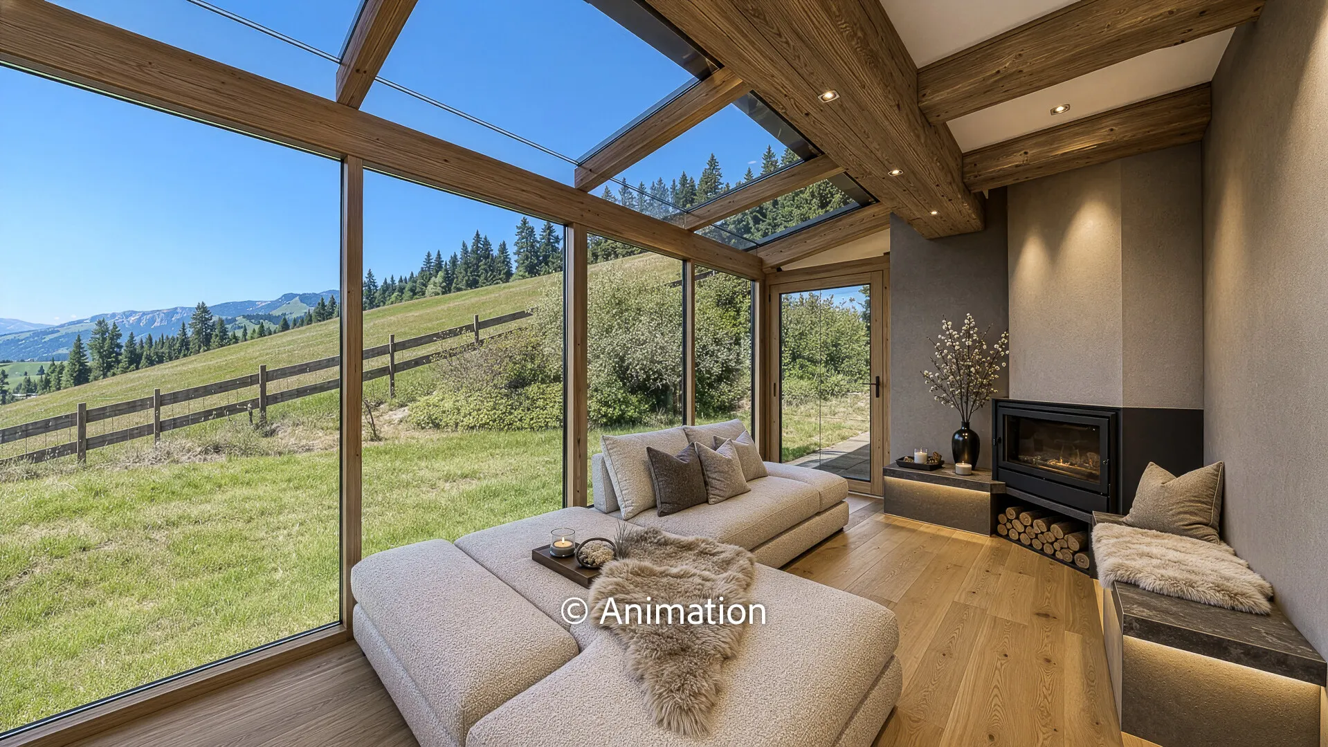 KITZIMMO-Landhaus mit Weitblick in sonniger Ruhelage - Immobilien Kirchberg kaufen.