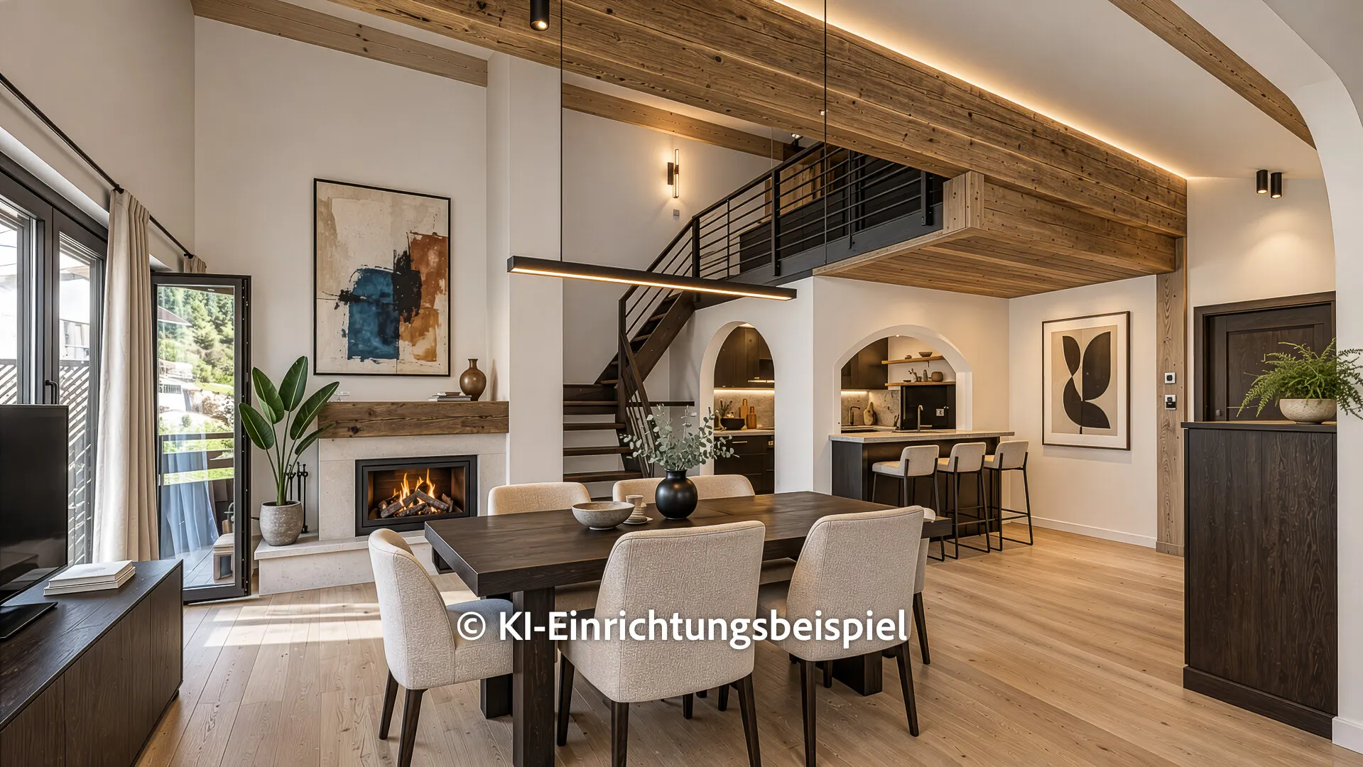 KITZIMMO-Dachgeschosswohnung mit schönem Ausblick kaufen - Immobilien Jochberg.