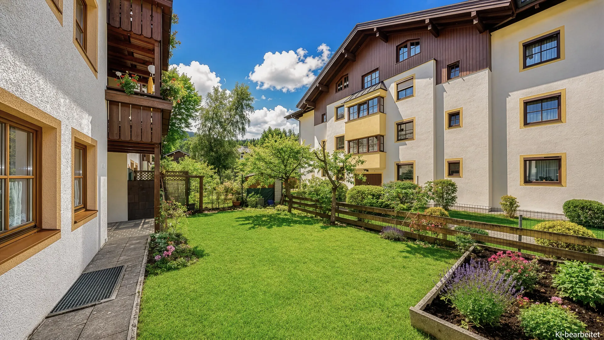 KITZIMMO-Gartenwohnung in zentraler Ruhelage kaufen - Immobilien Kirchberg.-11-12