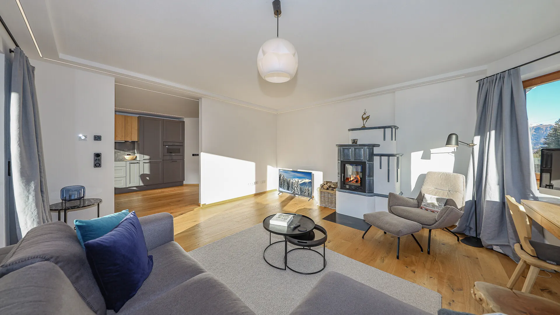 KITZIMMO-Exklusive Wohnung in sonniger Ruhelage - Immobilien Jochberg.-4-6