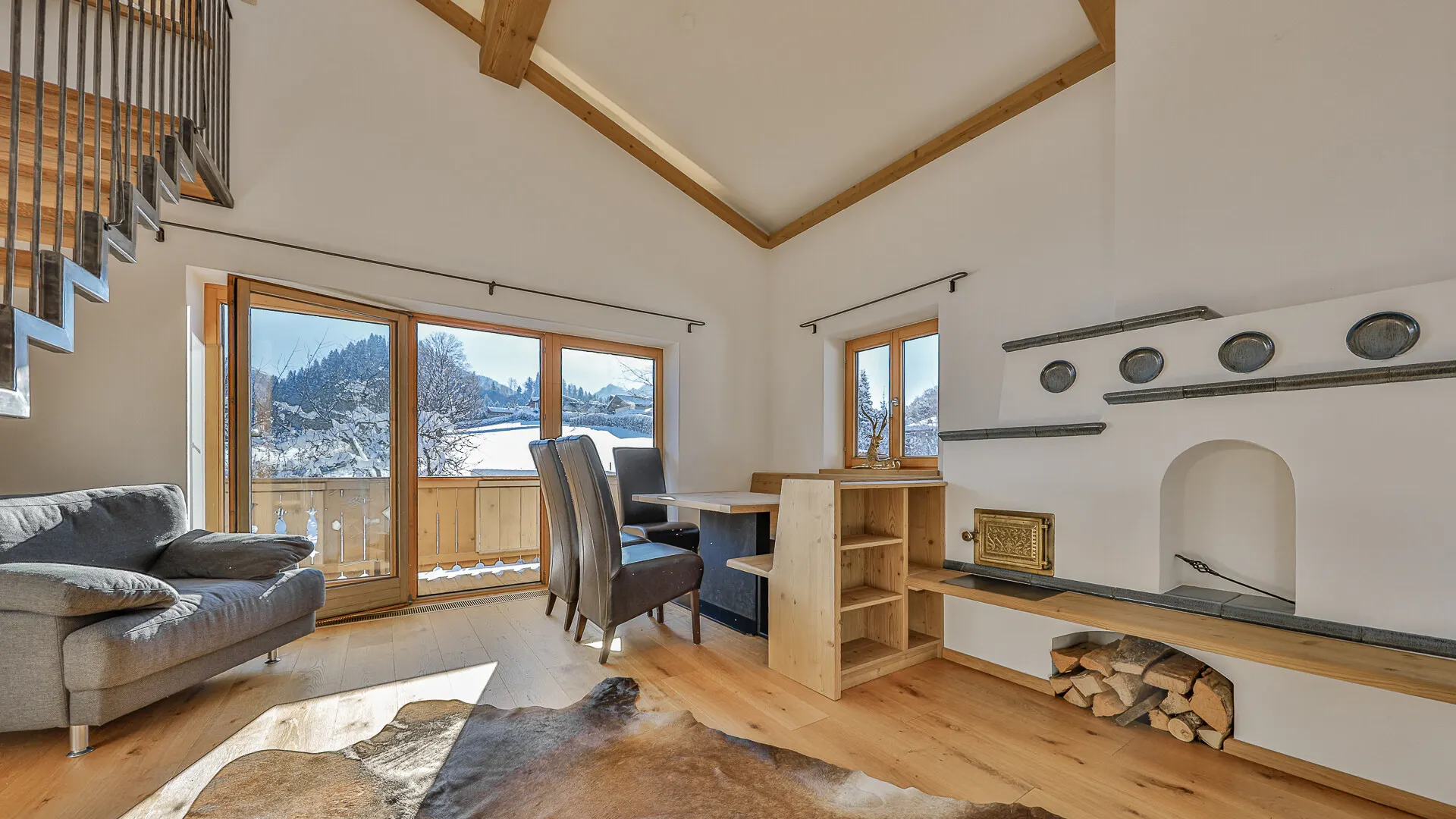 KITZIMMO-hochwertige Dachgeschoss - Maisonette auf der Bichlalm mieten - Immobilien Kitzbühel.