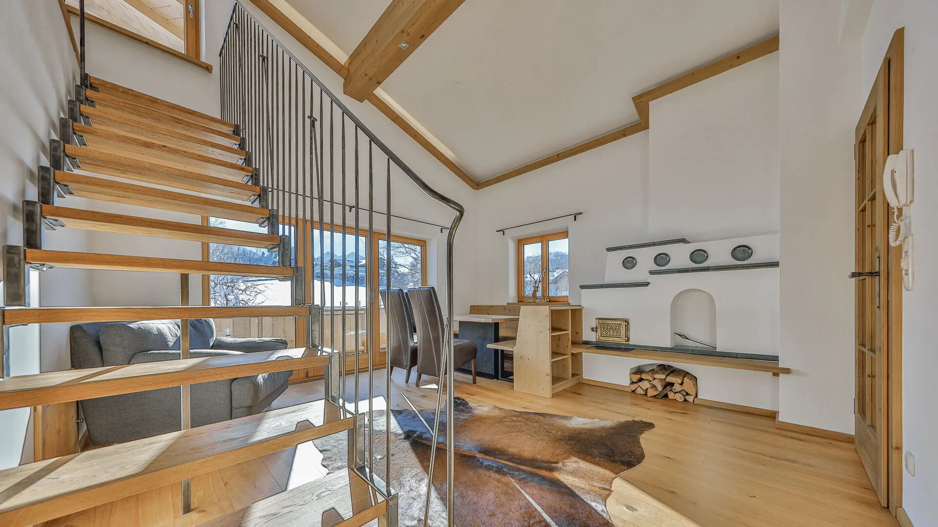 KITZIMMO-hochwertige Dachgeschoss - Maisonette auf der Bichlalm mieten - Immobilien Kitzbühel.