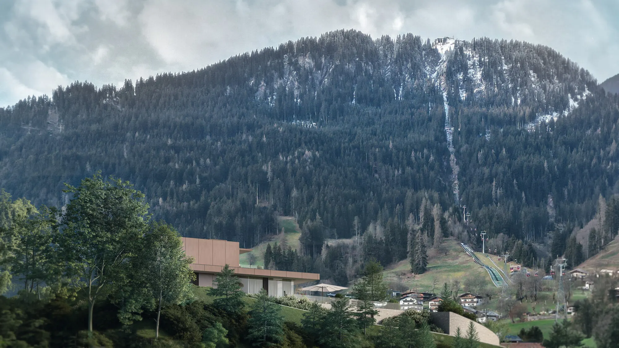 KITZIMMO-Residenz Ludwig - Luxusvilla in einzigartiger Aussichtslage - Immobilien Kitzbühel.