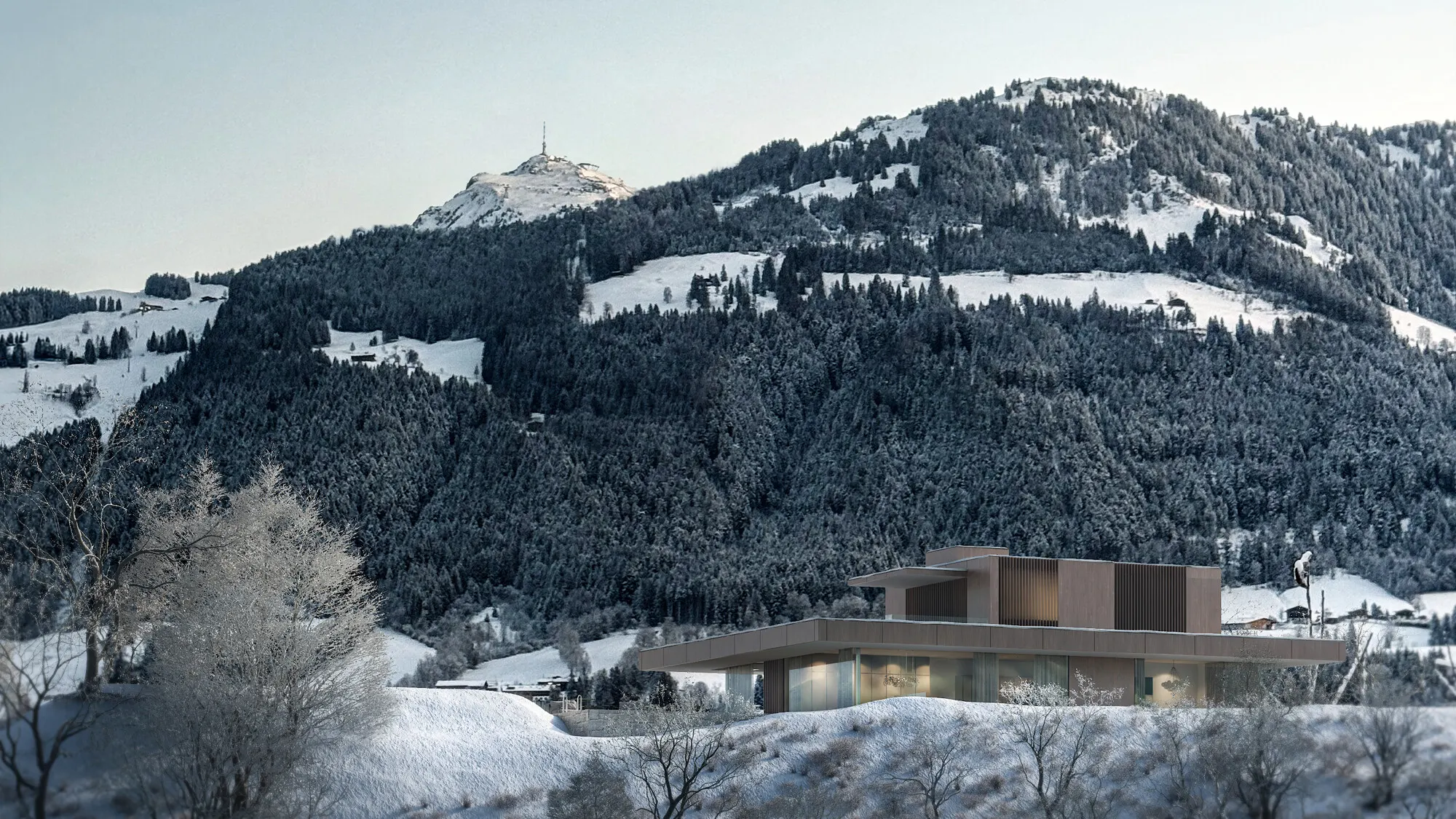 KITZIMMO-Residenz Ludwig - Luxusvilla in einzigartiger Aussichtslage - Immobilien Kitzbühel.