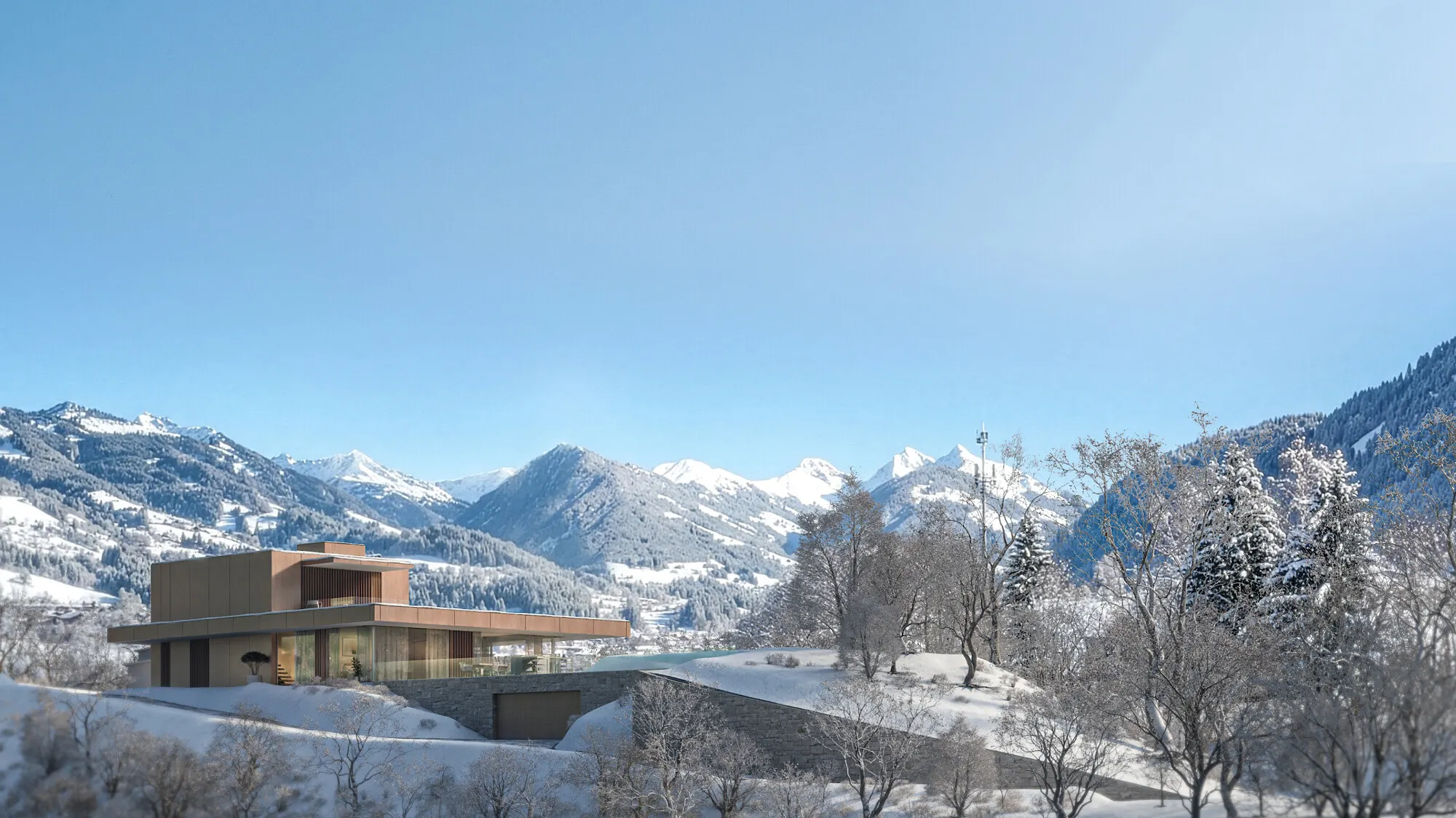 KITZIMMO-Residenz Ludwig - Luxusvilla in einzigartiger Aussichtslage - Immobilien Kitzbühel.